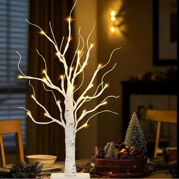 Other - White LED Birch Tree NIB